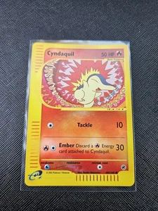 Pokemon TCG Cyndaquil 105/165 2002 Expedition Reverse Holo Vintage WOTC - Picture 1 of 10