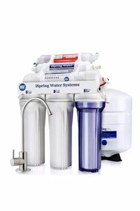 iSpring RCC7AK NSF Certified 6 Stage Reverse Osmosis System with Alkaline Filter - Picture 1 of 7