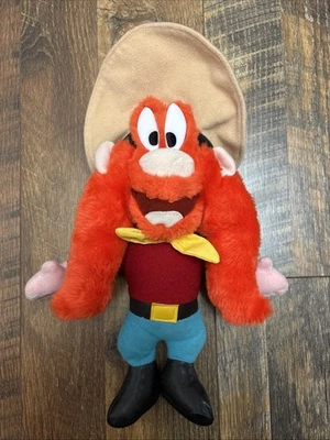 De colección Looney Tunes Yosemite Sam 11" Peluche As Warner Bros 1995 Usado en Excelente Condición Foto 1 de 4