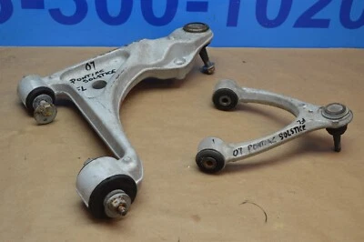 2007 PONTIAC SOLSTICE SKY FRONT LEFT DRIVER SIDE CONTROL ARM SET - Image 1 of 4