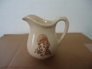 VTG Westward Ho Rodeo Pattern Wallace China Creamer SYRUP COWBOY BONNET GIRL - Picture 1 of 4