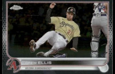 2022 Topps Chrome Sonic #77 Drew Ellis - Image 1 of 2