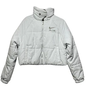 Nike Corduroy Winter Puffer Jacket Nike Air Thermo-Fit Cropped Jacket/S-Small  - Picture 1 of 9