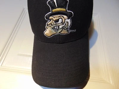 WAKE FOREST DEMON DEACONS NCAA ADULT 6 7/8 FITTED ZEPHYR CAP .................H2 - Image 1 of 4