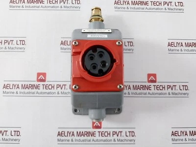 HUBBELL 420R7W Pin & Sleeve Iec Receptacle Device 480VAC 223A - Image 1 of 4