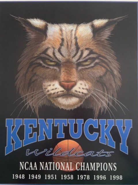 Kentucky Wildcat 2012 Championship Poster for Sale by GreatScottsArt