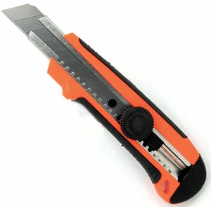 MBS 18mm Snap Off Blade Utility Knife, Heavy Duty Metal Chamber - Picture 1 of 1