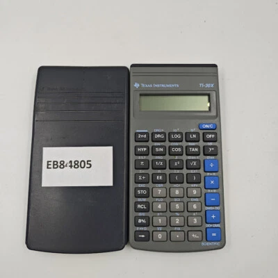 Texas Instruments Calculator - Working, Signs of Use, Includes Cover - Image 1 of 4