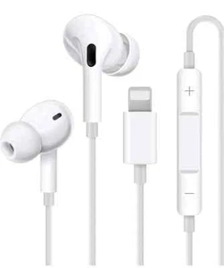 Wired Earphones Headphones Bluetooth For iPhone 14 Pro Max 13 12 11 Pro X XS 7 8 - Picture 1 of 12
