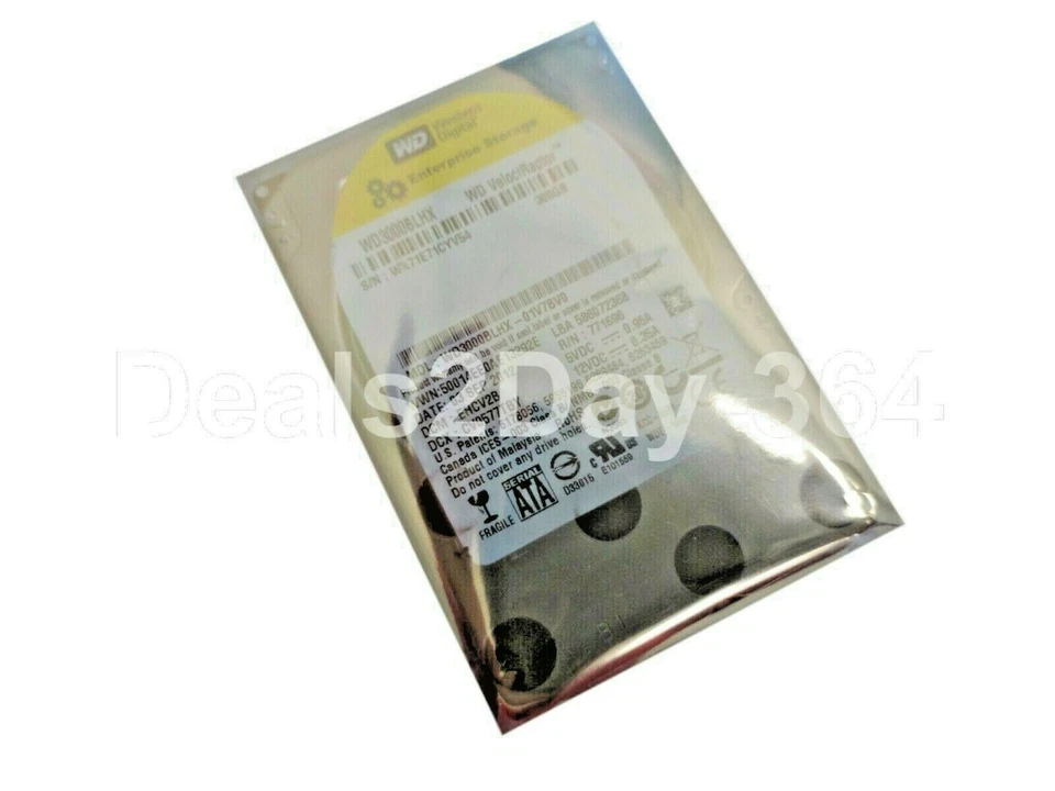 Western Digital 300gb 10K 2.5" WD3000BLHX VelociRaptor - Image 1 of 4