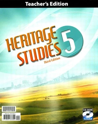BJU Press Heritage Studies 5 Teacher's Edition with CD  - 5th Grade - Image 1 of 4
