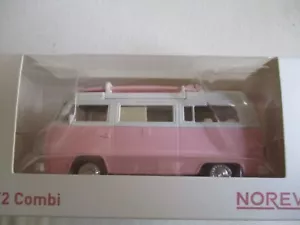 MINIATURE NOREV JET CAR 1/43 VOLKSWAGEN R2 COMBI CAMPING CAR YOUNGTIMER - Bild 1 von 6