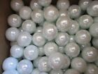 2 Pounds 1/2 Inch 12Mm White Pearl Mega / Vacor Marbles