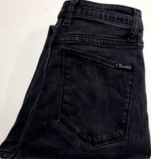Bardot Womens Size 8 Measured W24 x L29 Skinny Leg Black Charcoal Denim Jeans