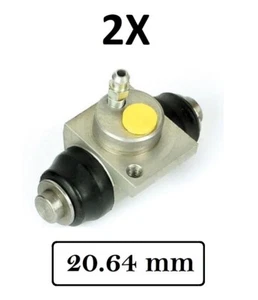 2X Brake Wheel Cylinder Rear For Vauxhall Astra Mk5 Vectra Corsa Zafira 18044060 - Picture 1 of 8