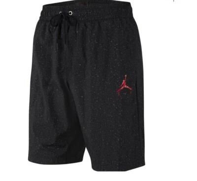 Pantalones cortos Nike Jordan Jumpman junto a la piscina negros/cemento para hombre medianos nuevos con etiquetas Foto 1 de 4
