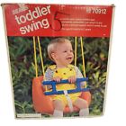 Little Tikes Sears Toddler Child Outdoor Swing Orange 70912 Original Box VTG ‘83