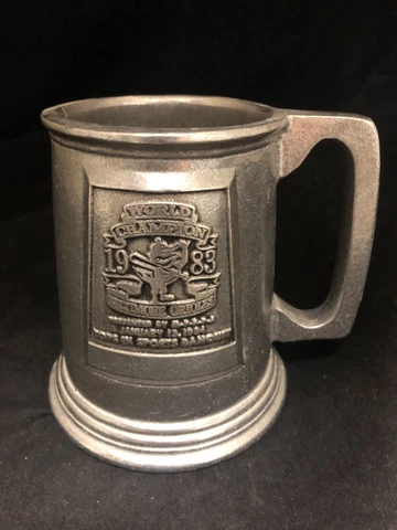 1984 TOPSIN SPORTS BANQUET 1983 PEWTER FINISH MUG BALTIMORE ORIOLES WORLD SERIES Cover