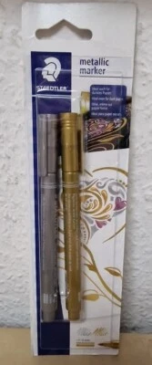Metallic Pen  mit 2 Stück Gold und Silber STAEDTLER® 8323 - Bild 1 von 2