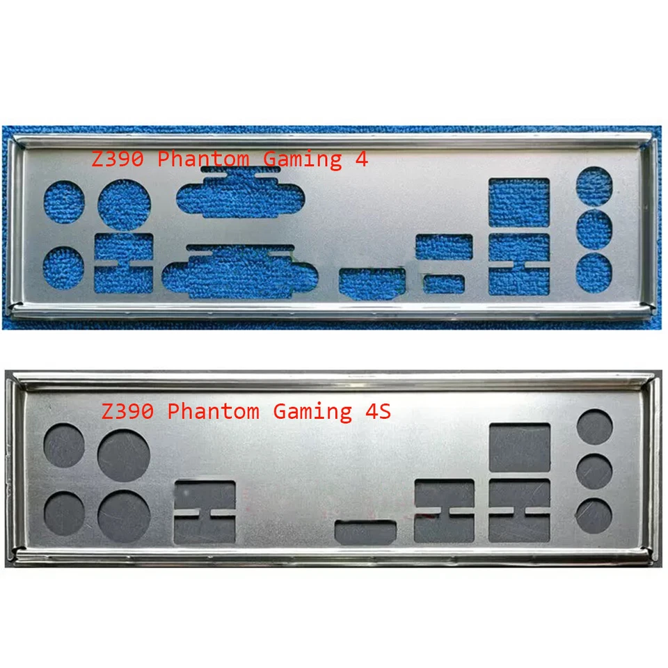 For ASRock Z390 Phantom Gaming 4 Z390 Phantom Gaming 4S I/O Shiel BackPlat Brack - Image 1 of 1