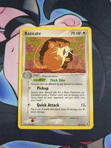 Pokemon Karte Card Feuerrot & Blattgrün 48/112 Raticate English NM-  - Bild 1 von 3
