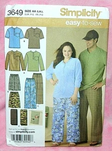 Pantalón Corto Sin Cortar Simplicity Misses Hombres S,M,L Fácil Carga Bolsillo Patrón Superior 3649 - Imagen 1 de 2