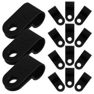  100 Pcs Kabelklemmschnalle Kabelclips Drahtklammern Für Die Wand - Afbeelding 1 van 12