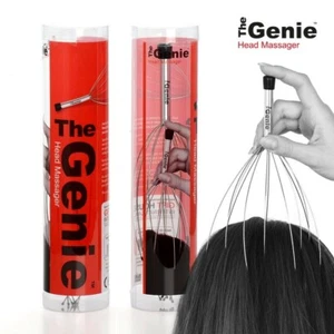 The Genie Metall KOPFMASSAGEGERÄT für Kopf/Nacken/Kopfhaut - Massage Stressabbau Werkzeug UK - Bild 1 von 5