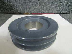 V-Belt Pulley, SplitTpr, 4.12"OD, 3V, Cast Iron 4FG91 (C) - Picture 1 of 6