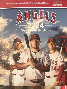 2024 LA ANGELS YEARBOOK MAGAZINE OHTANI MVP TROUT MLB WORLD SERIES CHAMPIONS ! - Picture 1 of 1