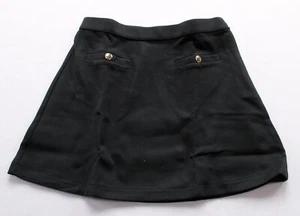 Crewcuts Girl's Stretchy Elastic Waist Ponte Skirt JL3 Black Size 8 NWT - Picture 1 of 3