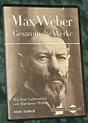 Max Weber / Gesammelte Werke / CD-ROM / German Language (ISBN: 389853158) - Image 1 of 4
