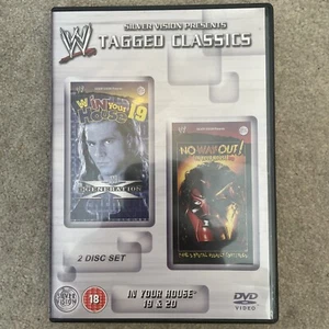 WWE Tagged Classics In Your House 19 & 20 DVD (2 Disc Set) WWF RARE - Picture 1 of 2