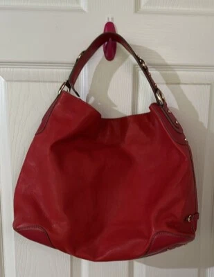 Cole Haan Red  Leather Extra Large Hobo/Shoulder bag - Image 1 of 4