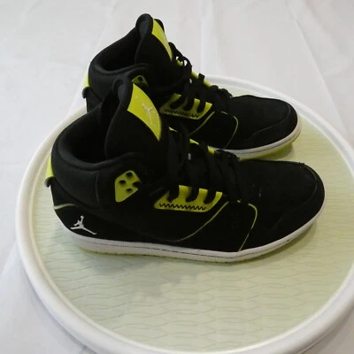 Nike Jordan 1 Flight 2 555798-033 Hombres EE. UU. 10.5 Zapatos de Baloncesto Negros Tenis Foto 1 de 4