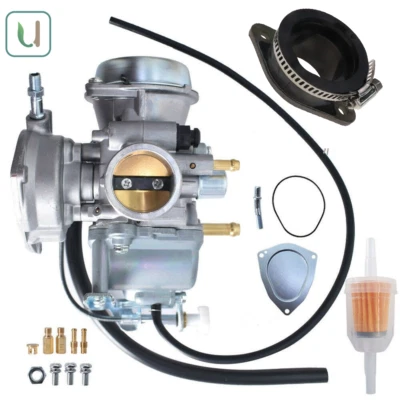 Carburador para Suzuki Quadsport Z250 LTZ250 2004-2009 y arranque colector de admisión Foto 1 de 4