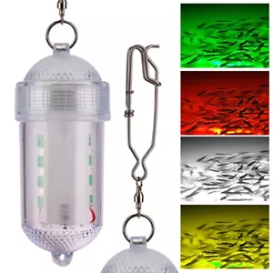 Fishing Lure Light 1pcs LED Deep Drop Underwater Fishing Squid Fishing Bait Lamp - Picture 1 of 12