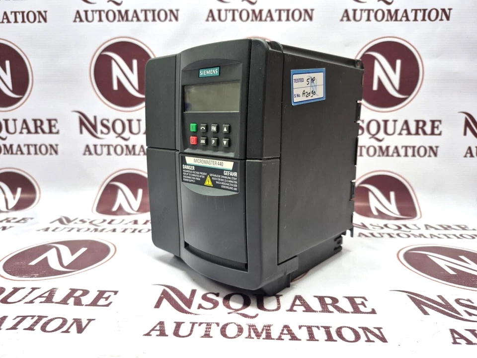 SIEMENS MICROMASTER 440 6SE6440-2UD24-0BA1 DRIVE 4KW 5HP - Image 1 of 4