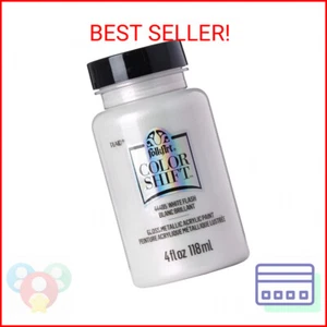 Pintura metálica FolkArt 44495 Color Shift, 4 oz, 4 fl oz (paquete de 1), blanca - Imagen 1 de 2
