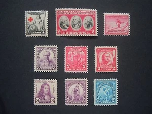 1931-1932 US Commemorative Year Set #690/725 MNH OG F/VF - Picture 1 of 1