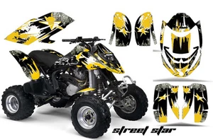ATV Graphics Kit Decal For Can-Am Bombardier DS650 DS 650 08-15 STSTAR YLLW - Picture 1 of 3