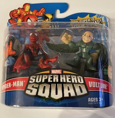 Marvel Super Hero Squad 2009 Wave 15 Spider-Man & Vulture Siniester Six Foto 1 de 4
