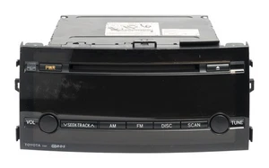 2004-06 Toyota Prius AM FM Radio CD Player 86120-47090 Face ID 51807 - Picture 1 of 5