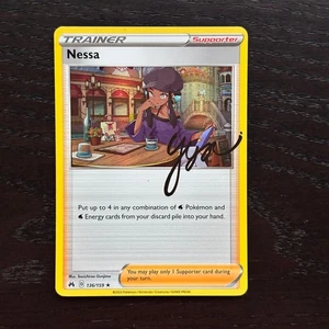 Nessa 136/159 Pokemon Crown Zenith Sword & Shield Holo Rare Card NM - Picture 1 of 2
