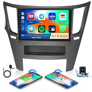Subaru Outback Legacy 2010-2014 8Core 4+64G Android Car Stereo Screen Upgrade 9" - Picture 1 of 1