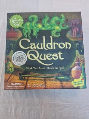 🎲 Peaceable Kingdom Cauldron Quest Children's Co-Operative Strategy Board Game - Image 1 of 4