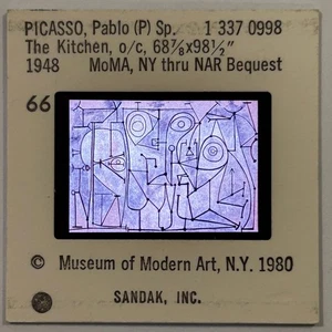 Picasso – The Kitchen (1948) 35mm Art Slide – MoMA / Sandak Inc. - Picture 1 of 1