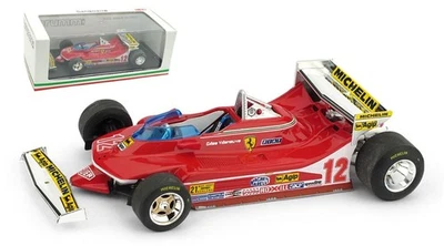 Brumm Ferrari 312 T4 #12 Prove US GP West 1979 - Gilles Villeneuve Maßstab 1:43 - Bild 1 von 4