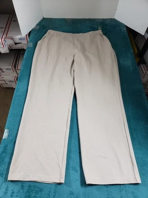 LL Bean Sweatpants Size Large Petite Womens Gray  Pull On Straight NWT - Image 1 of 4