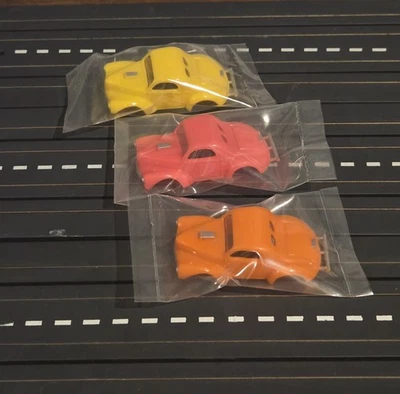 3 Different Colors Model Motoring Custom 1941 Willys Coupe Bodies Old Stock NOS  - Image 1 of 2